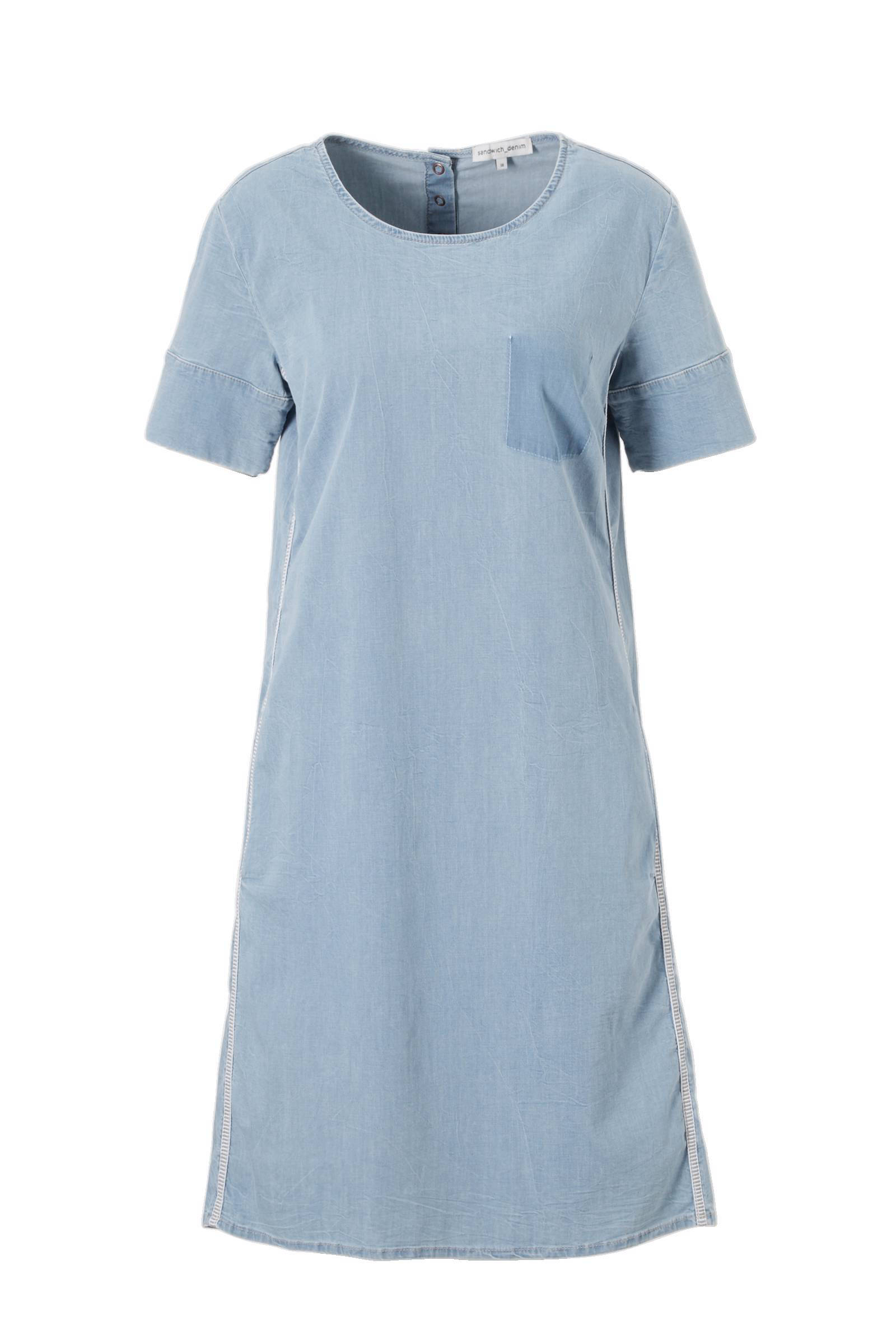 sandwich jurk blauw sandwich jurk blauw